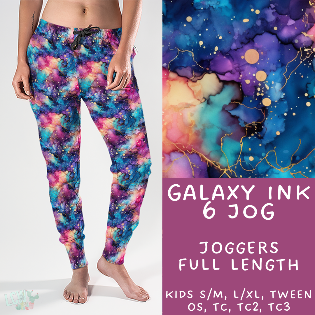 Batch #271 - Galaxy Ink Collection - Closes 1/16 - ETA mid/late March - Galaxy Ink 6 Joggers