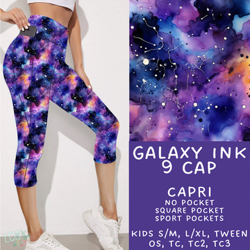 Ready To Ship - Galaxy Ink 9 Capris