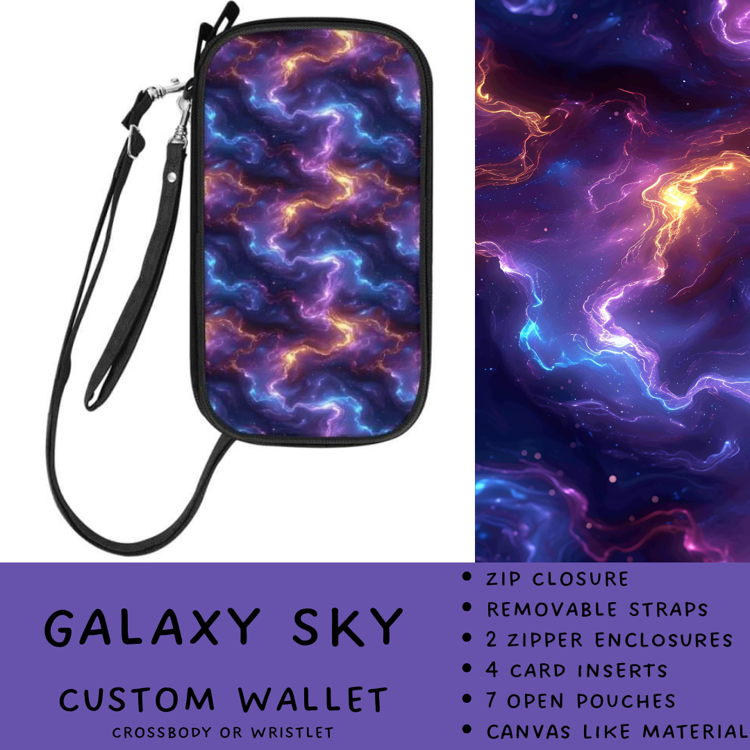 Batch #245 - The Crossbody Wallet - Closes 11/29 - ETA mid Jan - Galaxy Sky Crossbody Wallet