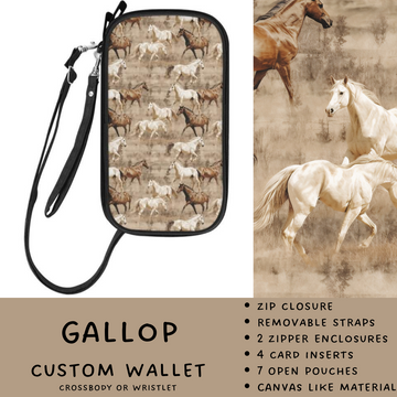 Batch #245 - The Crossbody Wallet - Closes 11/29 - ETA mid Jan - Gallop Crossbody Wallet