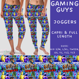 Ready To Ship - Gaming Guys Full and Capri Length Joggers