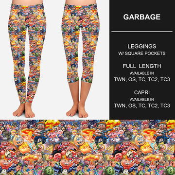 RTS - Garbage Leggings w/ Pockets