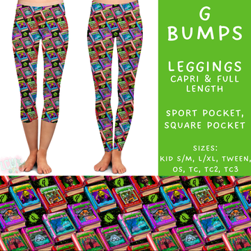 Batch #272 - Storybook Collection - Closes 1/17 - ETA late March - G Bumps Full and Capri Length Leggings