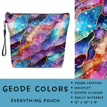 Batch #246 - The Everything Pouch - Closes 11/29 - ETA mid Jan - Geode Colors Everything Pouch