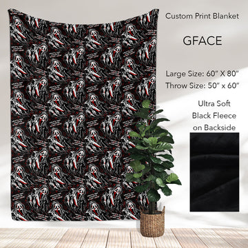 B186 - Pre-Order GFace Fleece Blanket (Closes 10/04. ETA: early Dec)