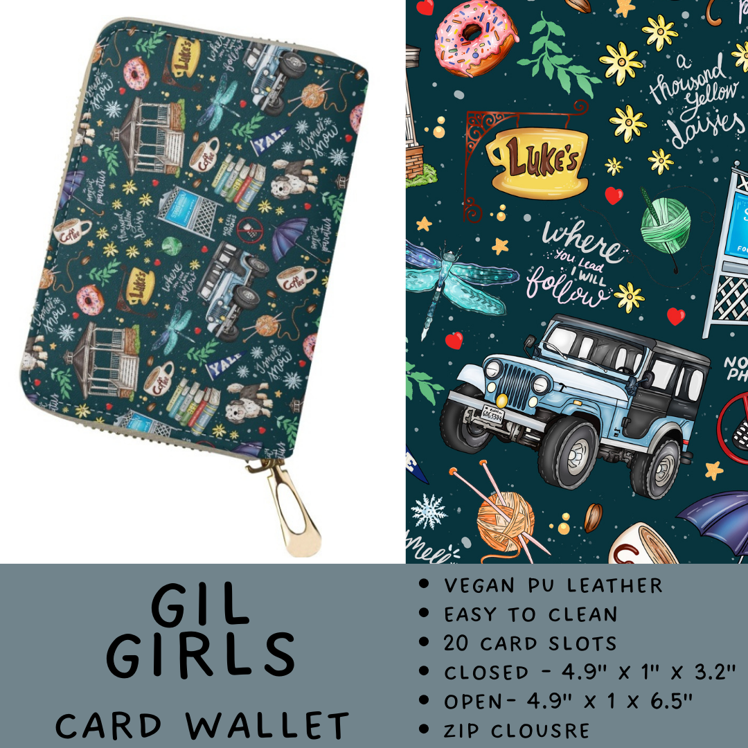 Batch #460 - Zip It Collection - Closes 12/5 - ETA late Jan - Gil Girls Card Wallet
