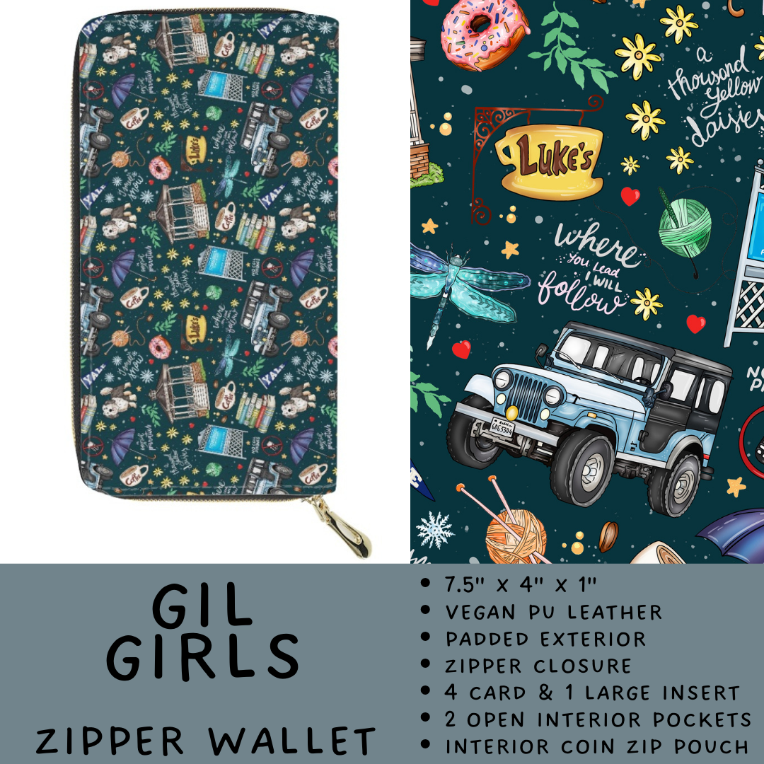 Batch #460 - Zip It Collection - Closes 12/5 - ETA late Jan - Gil Girls Zipper Wallet