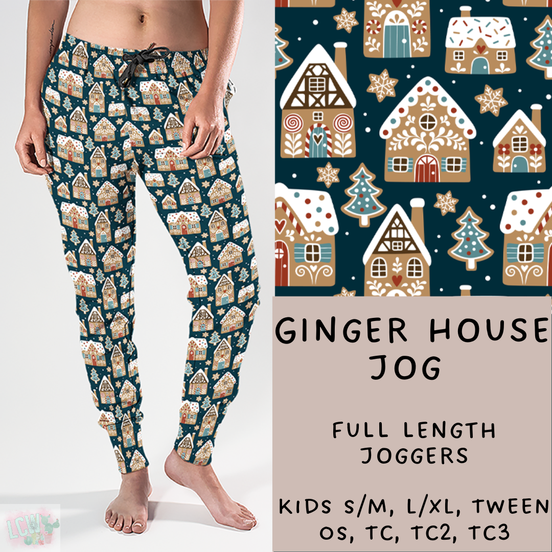 Batch #222 - Comfy Christmas - Closes 10/23 - ETA early Dec- Ginger House Full and Capri Length Joggers