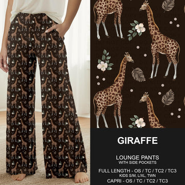 B314 - Preorder Giraffe Lounge Pants (Closes 9/27. ETA: late Nov.)