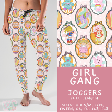 Batch #479 - Cool Characters 11 - Closes 1/21 - ETA mid/late March - Girl Gang Joggers
