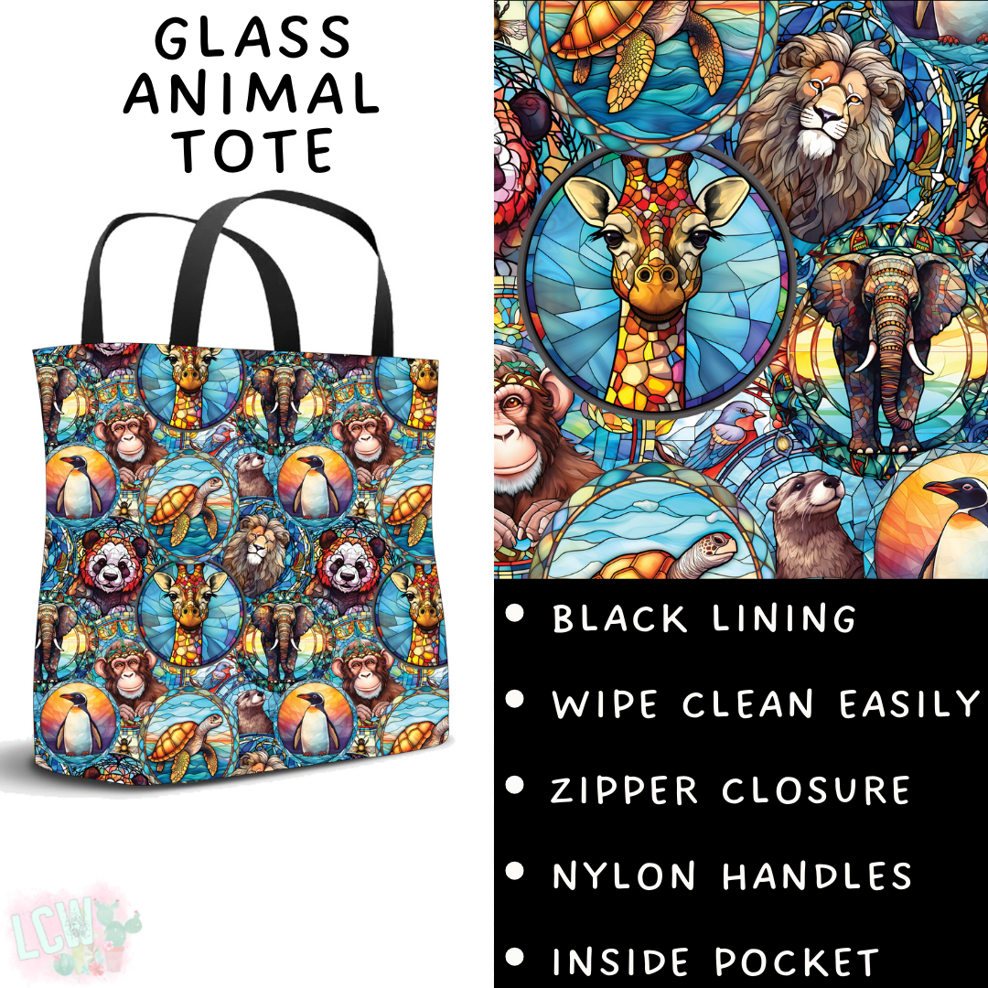Batch #462 - Fun Run 17 - Closes 12/10 - ETA late Jan - Glass Animal Tote