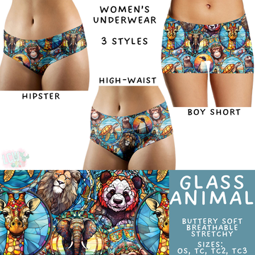 Batch #473 - Comfortable Underwear 5 - Closes 1/9 - ETA early March - Glass Animal Women's Underwear