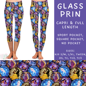 Batch #273 - Magical Faves 10 - Closes 1/20 - ETA late March - Glass Prin Full and Capri Length Leggings