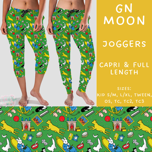 Ready To Ship - GN Moon - Capri Joggers OS