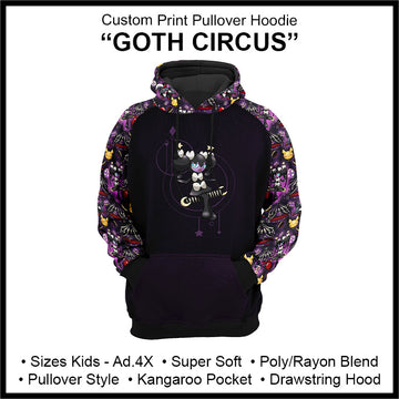 RTS - Goth Circus Hoodie