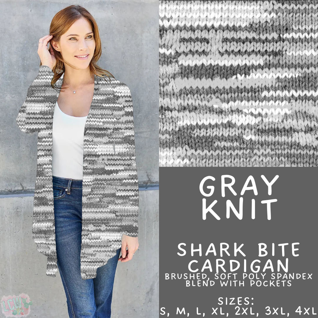 Batch #461 - October Request Run - Closes 12/9 - ETA late Jan - Gray Knit Cardigan