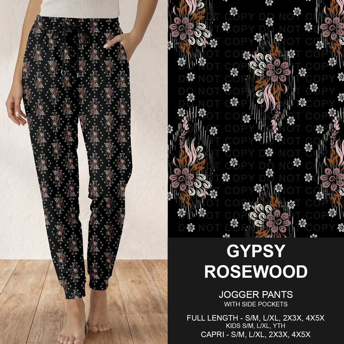 Gypsy Rosewood Joggers