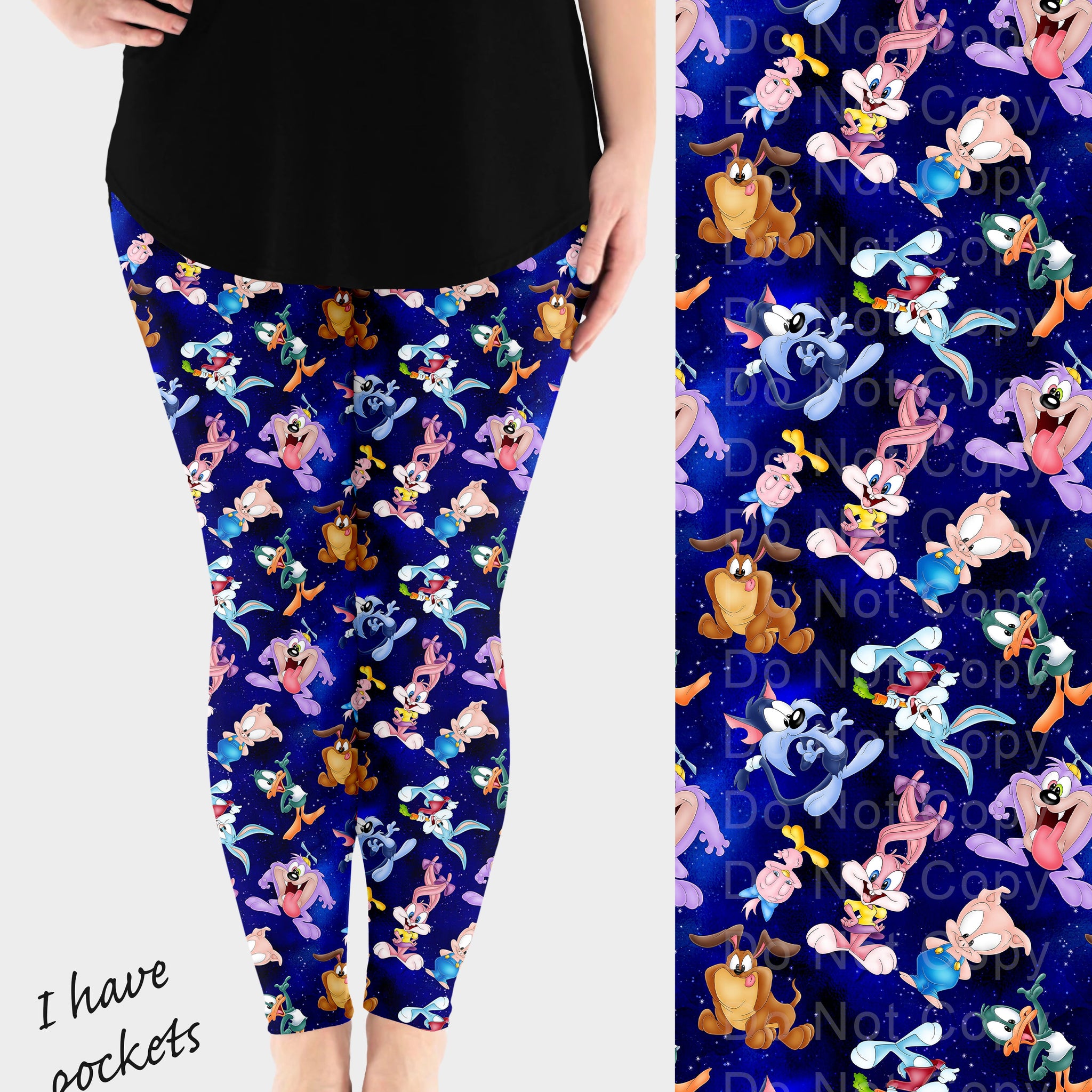 RTS - Galaxy Tunes Leggings w/ Pockets