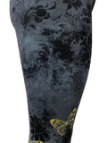 Golden Butterflies Soft Leggings