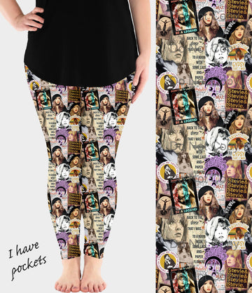 RTS - Gypsy Witch Leggings w/ Pockets