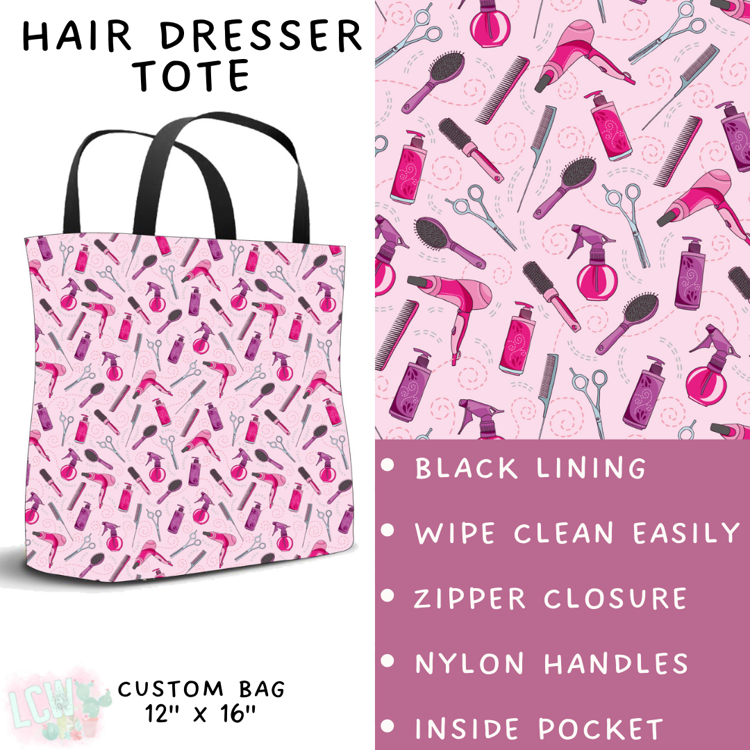 Batch #248 - Careers Collection - Closes 12/4 - ETA late Jan - Hair Dresser Tote