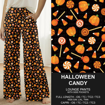 B307 - Preorder Halloween Candy Lounge Pants (Closes 8/02. ETA: early Oct.)