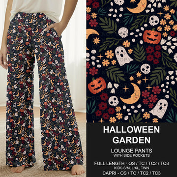 B299 - Preorder Halloween Garden Lounge Pants (Closes 7/12. ETA: mid Sept.)