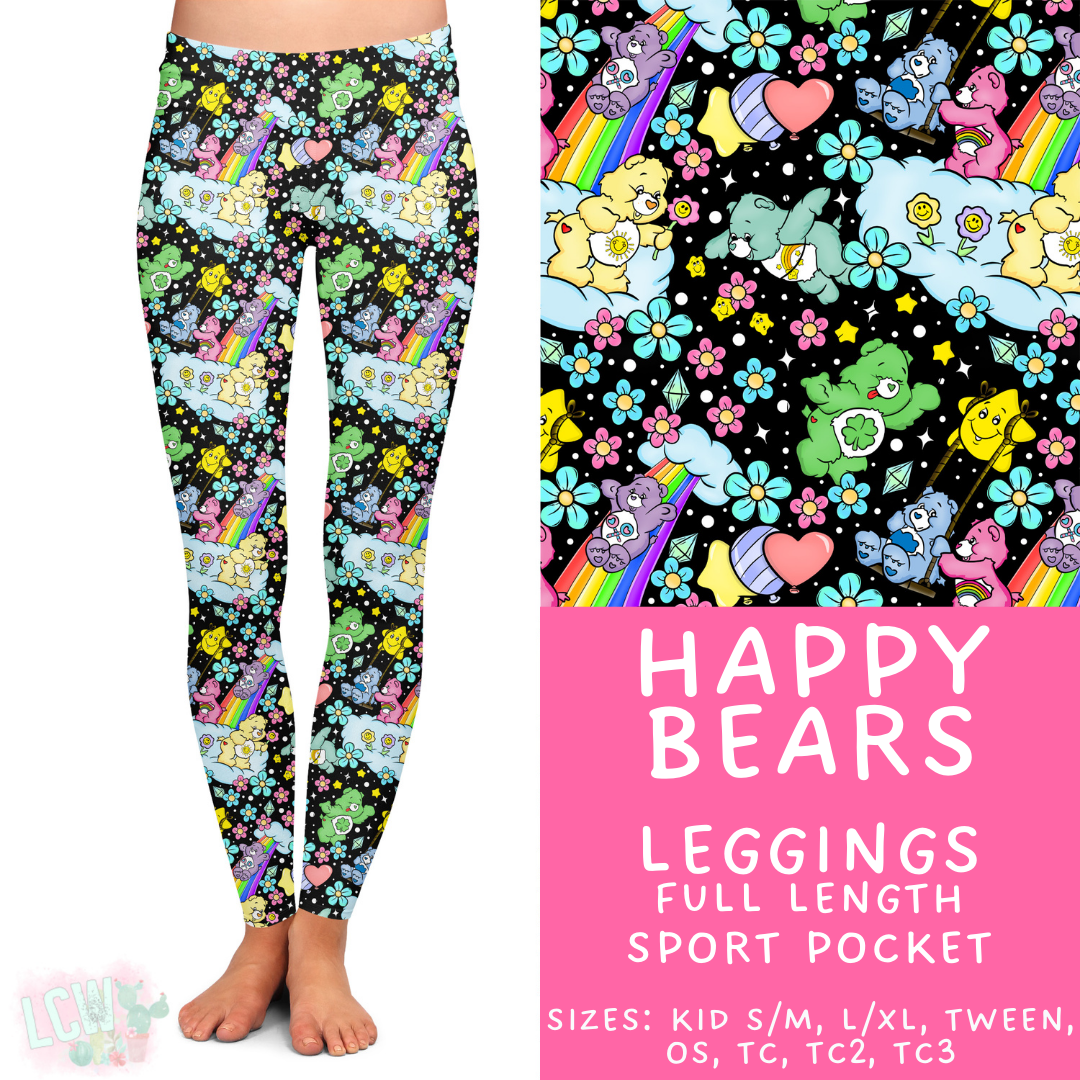 Batch #471 - November Request Run - Closes 1/2 - ETA late Feb - Happy Bears Full Length Leggings