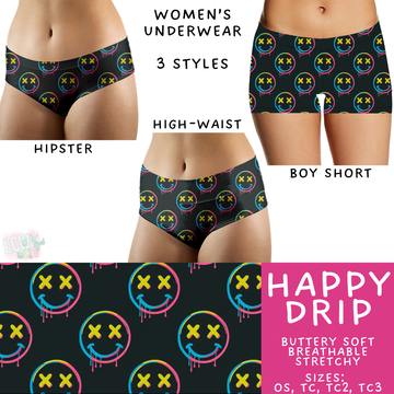 Batch #473 - Comfortable Underwear 5 - Closes 1/9 - ETA early March - Happy Drip Women's Underwear