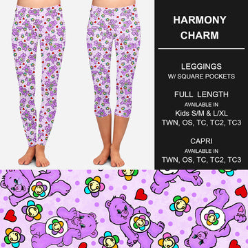 RTS - Harmony Charm Leggings w/ Pockets