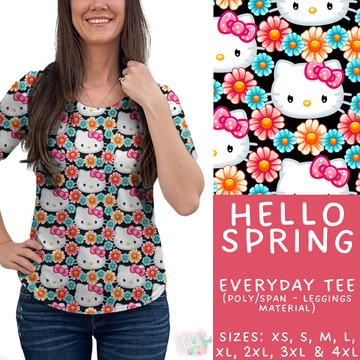 Batch #479 - Cool Characters 11 - Closes 1/21 - ETA mid/late March - Hello Spring Everyday Tee