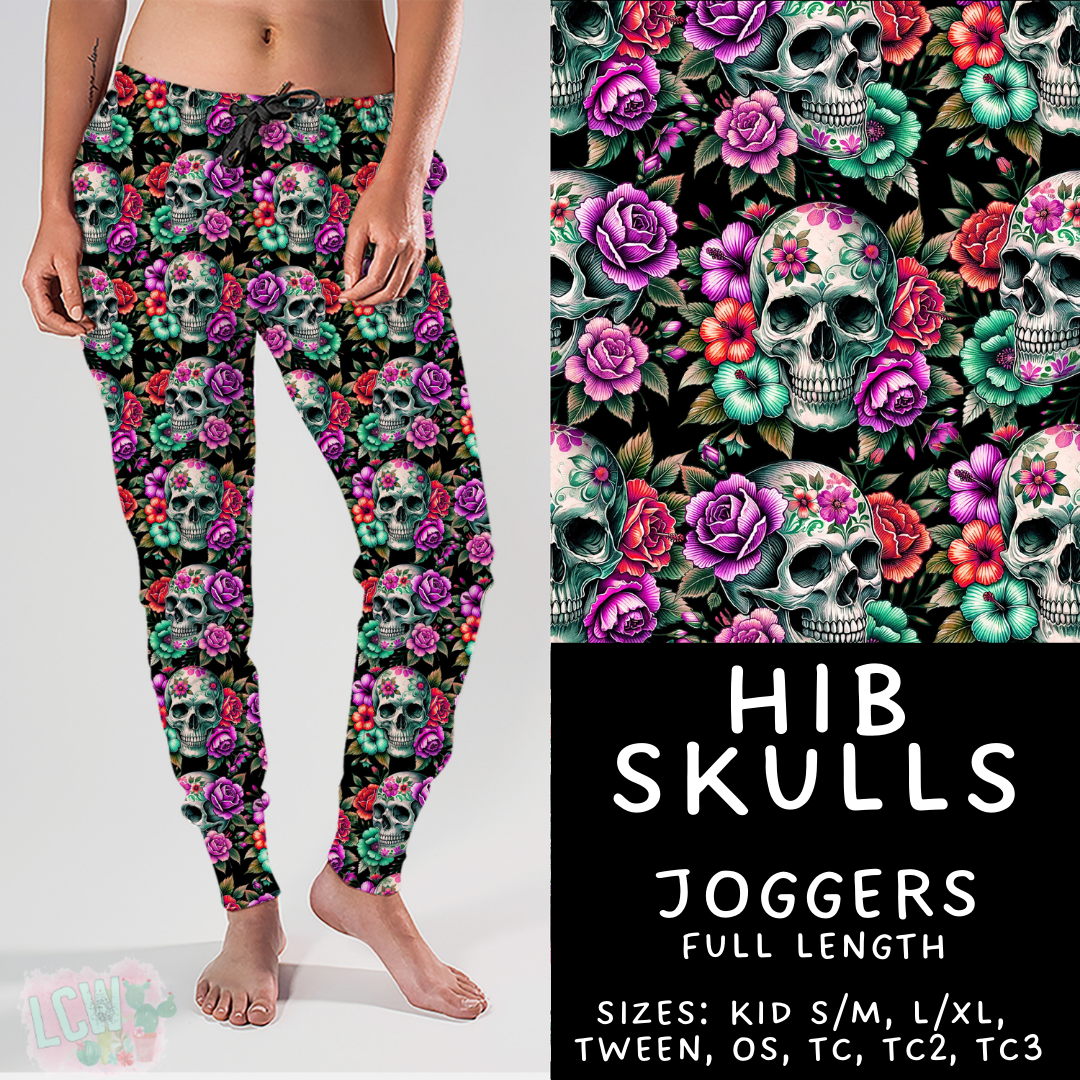 Batch #461 - October Request Run - Closes 12/9 - ETA late Jan - Hib Skulls Joggers