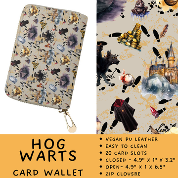 Batch #460 - Zip It Collection - Closes 12/5 - ETA late Jan - Hog Warts Card Wallet