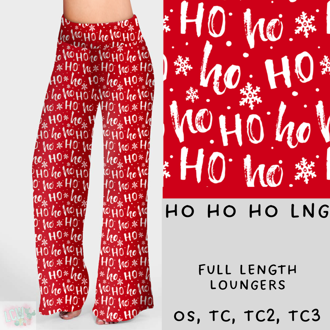 Ready To Ship - Christmas Lounge - HO HO HO Loungers