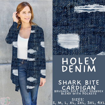 Batch #471 - November Request Run - Closes 1/2 - ETA late Feb - Holey Denim Cardigan