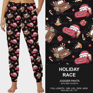 B184 - Preorder Holiday Race Joggers (Closes 10/06. ETA early Dec.)