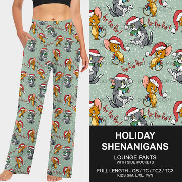 B182 - Preorder Holiday Shenanigans Lounge Pants (Closes 9/29. ETA late Nov.)