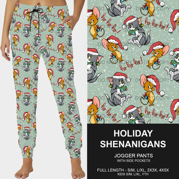 B182 - Preorder Holiday Shenanigans Joggers (Closes 9/29. ETA late Nov.)