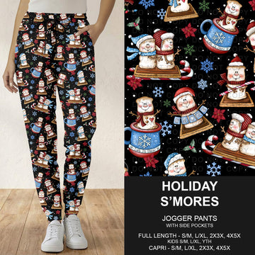 B303 - Preorder Holiday S'mores Joggers (Closes 7/26. ETA: early Oct.)