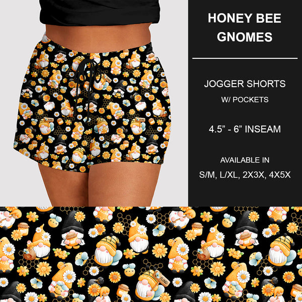 RTS - Honey Bee Gnomes Jogger Shorts