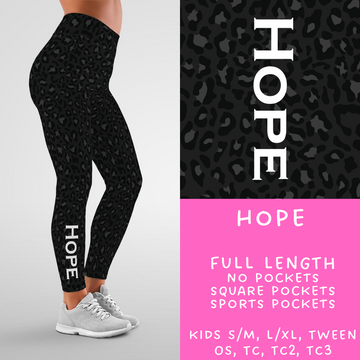 Ready To Ship - Hope Full Length Leggings