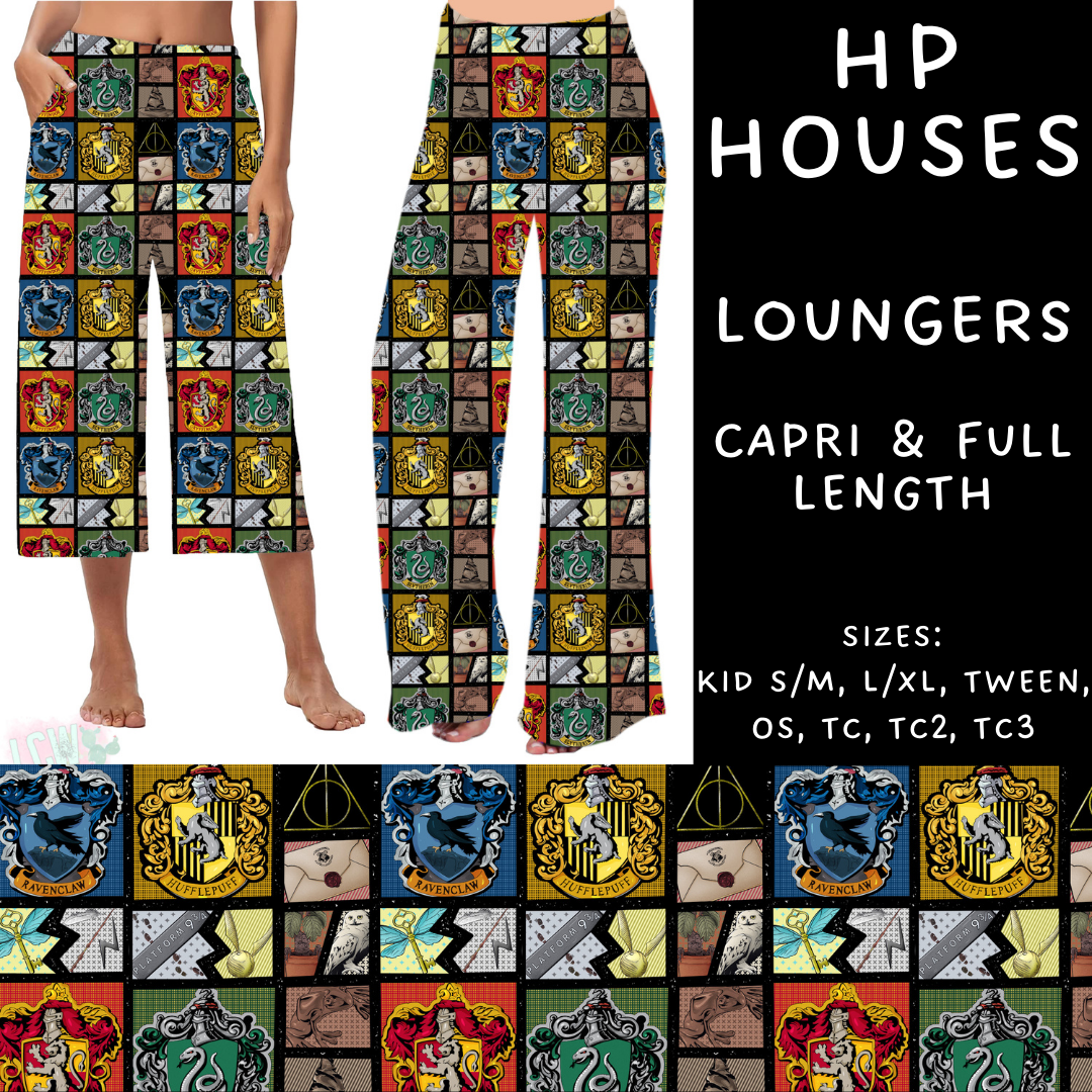 Batch #209 - Fun Run 5 - Closes 10/2 - ETA mid Nov - HP Houses Capri and Full Length Loungers