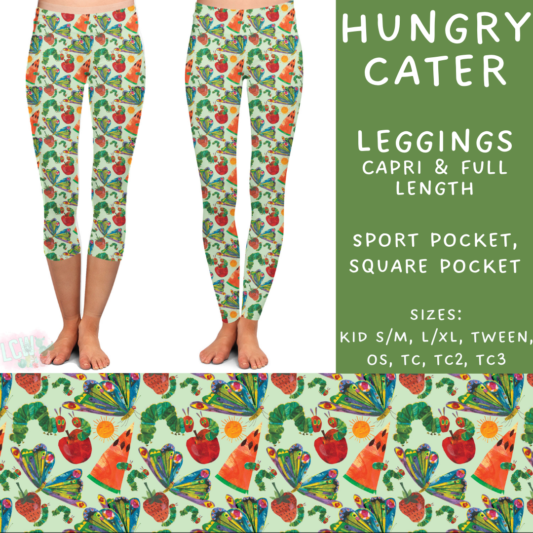 Batch #272 - Storybook Collection - Closes 1/17 - ETA late March - Hungry Cater Full and Capri Length Leggings