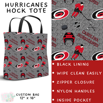 Batch #243 - Hockey - Closes 11/25 - ETA mid Jan - Hurri Canes Hock Tote