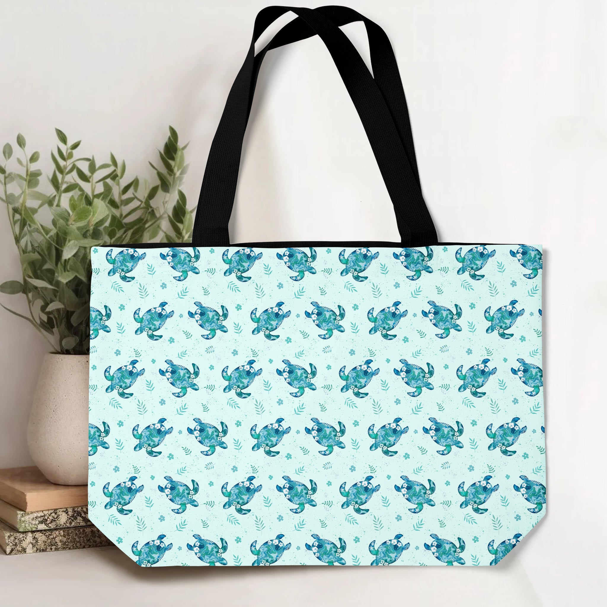 RTS - Hawaiian Sea Turtle Tote Bag