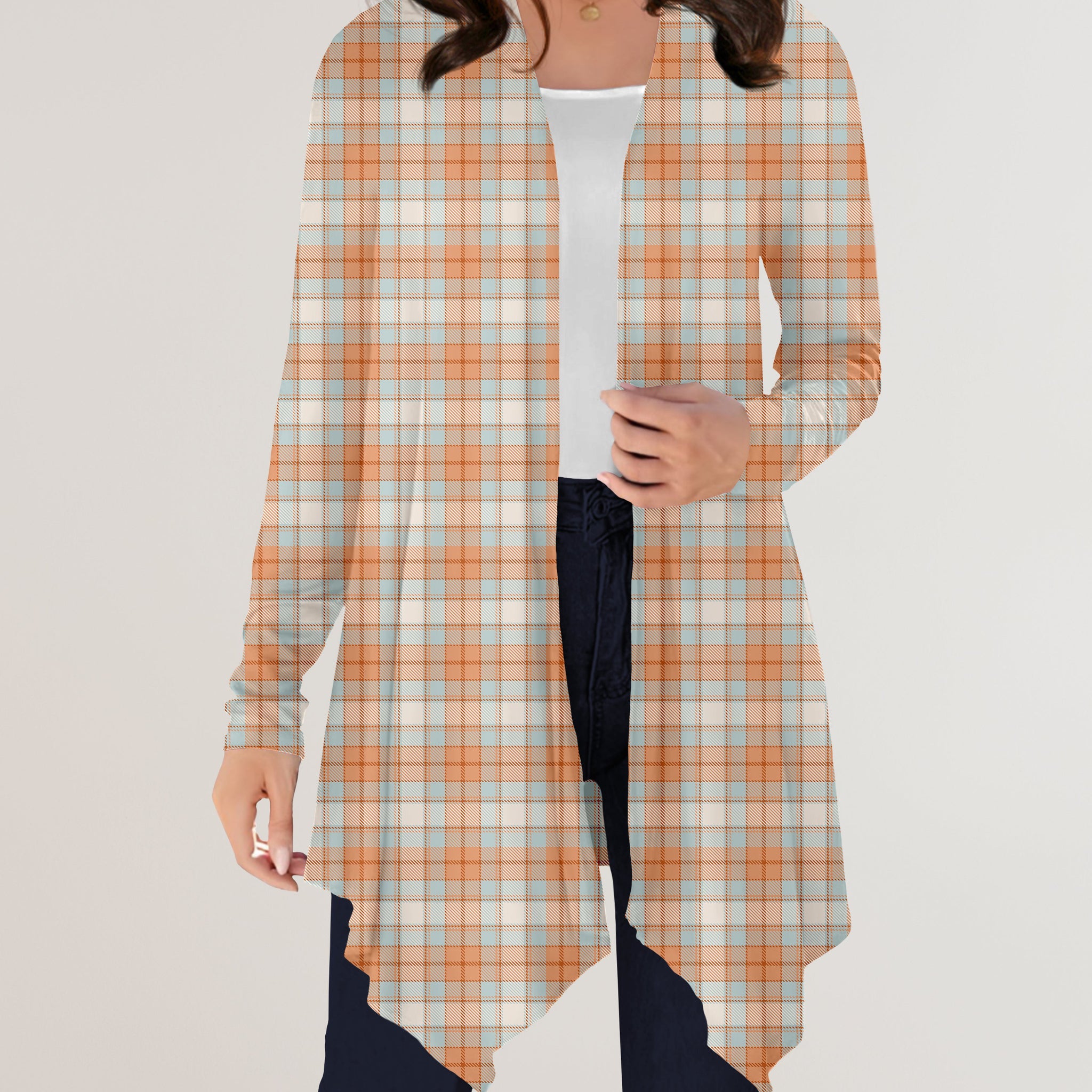 RTS - Hayride Plaid Cardigan w/ Pockets