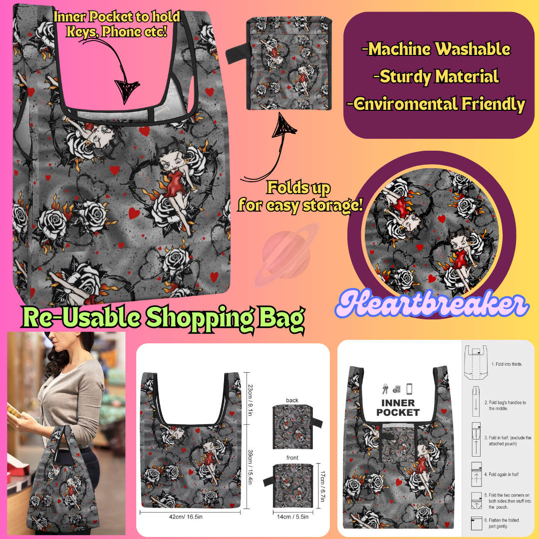 HEARTBREAKER - Re-Usable Shopping Bags PREORDER Closing 1/15