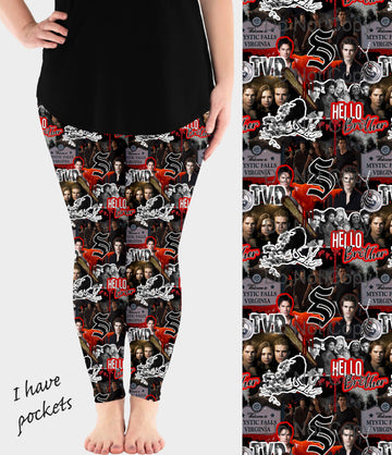 RTS - Hello Brother Leggings w/ Pockets