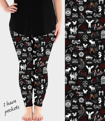 RTS - Hunting Is Good Leggings w/ Pockets