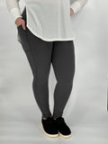 Charcoal Sport Pocket Leggings